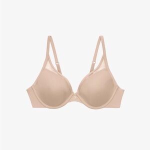 NWT Thirdlove Bra Nude Classic Contour Plunge 34D